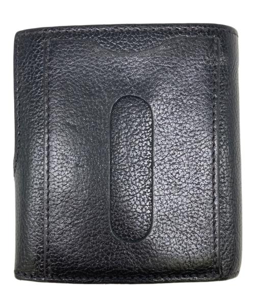 IL BISONTE（イル ビゾンテ）IL BISONTE (イル ビゾンテ) 2つ折り財布 ブラックの古着・服飾アイテム
