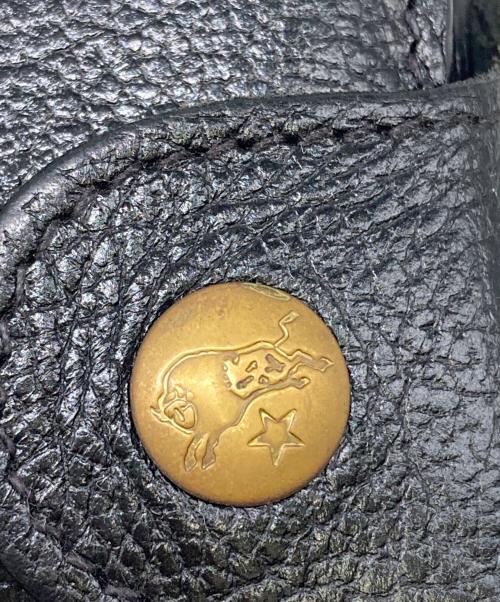 IL BISONTE（イル ビゾンテ）IL BISONTE (イル ビゾンテ) 2つ折り財布 ブラックの古着・服飾アイテム