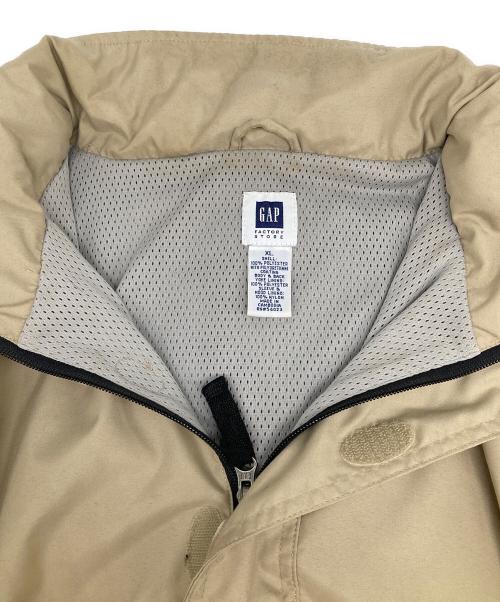 OLD GAP（オールドギャップ）OLD GAP (オールドギャップ) アノラックパーカー ベージュ サイズ:XLの古着・服飾アイテム