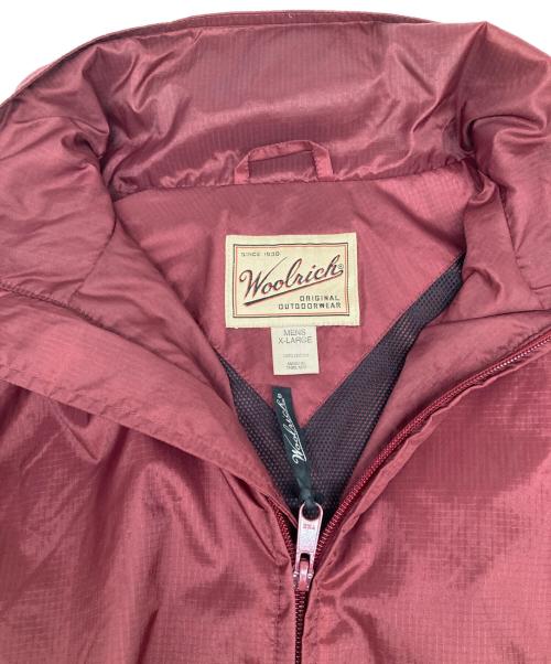 WOOLRICH（ウールリッチ）WOOLRICH (ウールリッチ) ナイロンジャケット ボルドー サイズ:XLの古着・服飾アイテム