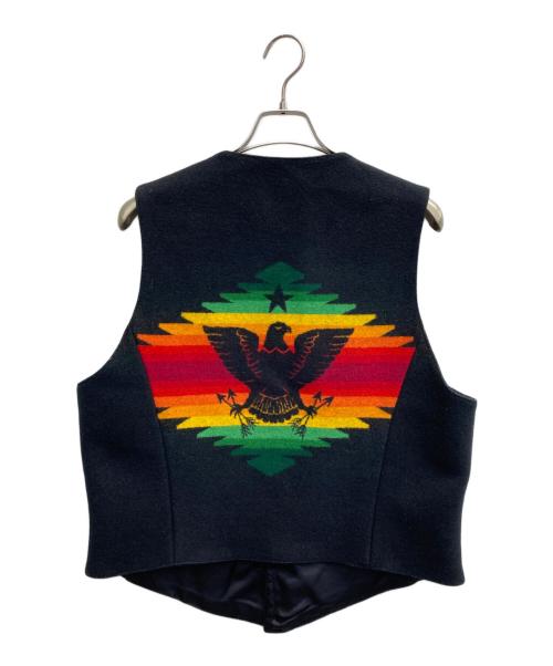 PENDLETON（ペンドルトン）PENDLETON (ペンドルトン) 5Bチマヨベスト ブラック サイズ:Mの古着・服飾アイテム
