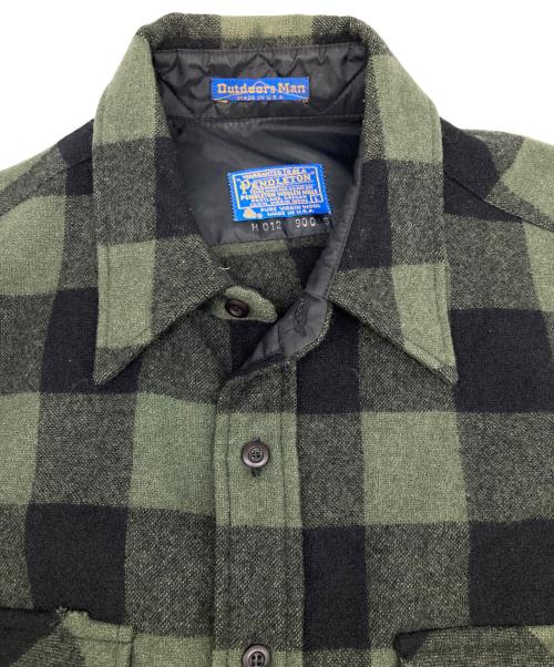 PENDLETON（ペンドルトン）PENDLETON (ペンドルトン) チェックフランネルシャツ グリーン サイズ:Lの古着・服飾アイテム