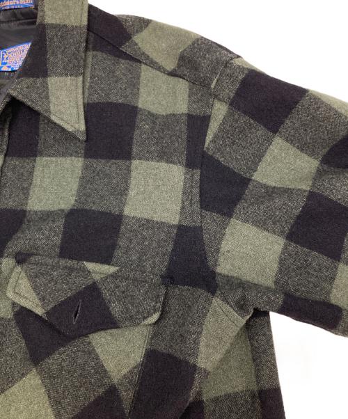 PENDLETON（ペンドルトン）PENDLETON (ペンドルトン) チェックフランネルシャツ グリーン サイズ:Lの古着・服飾アイテム
