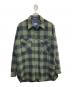 PENDLETON（ペンドルトン）の古着「チェックフランネルシャツ」｜グリーン