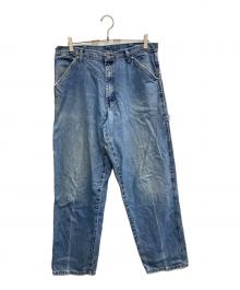 Wrangler（ラングラー）の古着「ペインターデニムパンツ」｜インディゴ