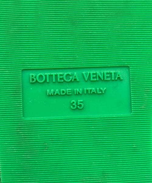 BOTTEGA VENETA（ボッテガベネタ）BOTTEGA VENETA (ボッテガベネタ) リゾートスポンジサンダル グリーン サイズ:35の古着・服飾アイテム