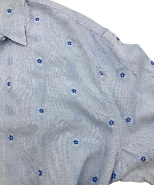 GIANNI VERSACE（ジャンニ・ヴェルサーチ）GIANNI VERSACE (ジャンニ・ヴェルサーチ) 長袖シャツ ブルー サイズ:50の古着・服飾アイテム