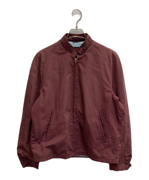 sir jac（サージャック）sir jac (サージャック) ジップアップブルゾン ボルドー サイズ:38の古着・服飾アイテム