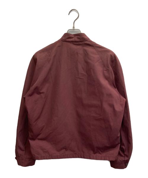 sir jac（サージャック）sir jac (サージャック) ジップアップブルゾン ボルドー サイズ:38の古着・服飾アイテム