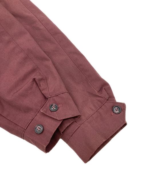 sir jac（サージャック）sir jac (サージャック) ジップアップブルゾン ボルドー サイズ:38の古着・服飾アイテム