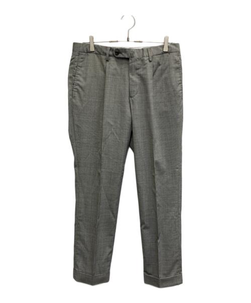 CARUSO（カルーゾ）CARUSO (カルーゾ) スラックス ホワイト×ブラック サイズ:SIZE46の古着・服飾アイテム