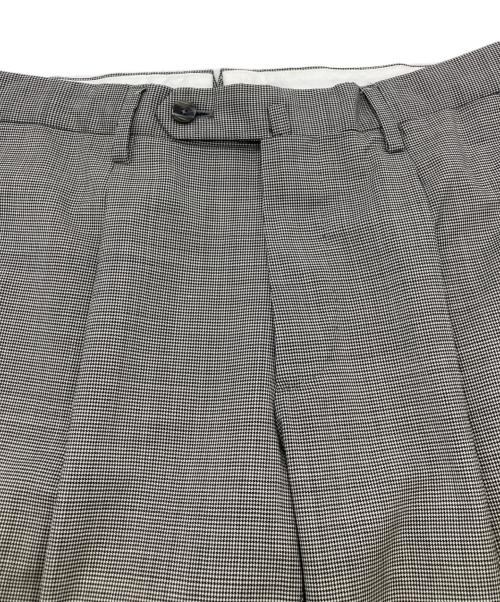 CARUSO（カルーゾ）CARUSO (カルーゾ) スラックス ホワイト×ブラック サイズ:SIZE46の古着・服飾アイテム