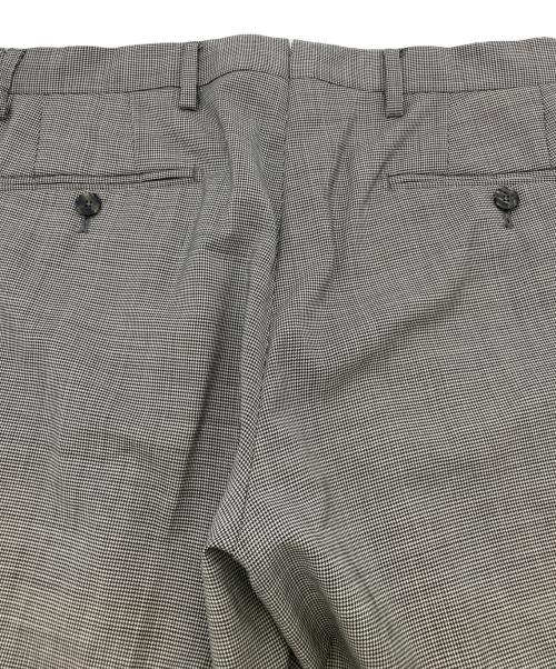 CARUSO（カルーゾ）CARUSO (カルーゾ) スラックス ホワイト×ブラック サイズ:SIZE46の古着・服飾アイテム
