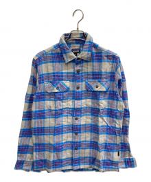 Patagonia（パタゴニア）の古着「Fjord Flannel Shirt」｜ブルー×グレー