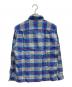 Patagonia (パタゴニア) Fjord Flannel Shirt ブルー×グレー サイズ:S：5000円