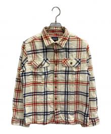 Patagonia（パタゴニア）の古着「フィヨルドフランネルシャツ」｜ベージュ
