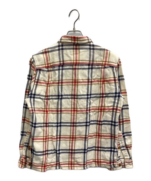 Patagonia（パタゴニア）Patagonia (パタゴニア) フィヨルドフランネルシャツ ベージュ サイズ:Sの古着・服飾アイテム