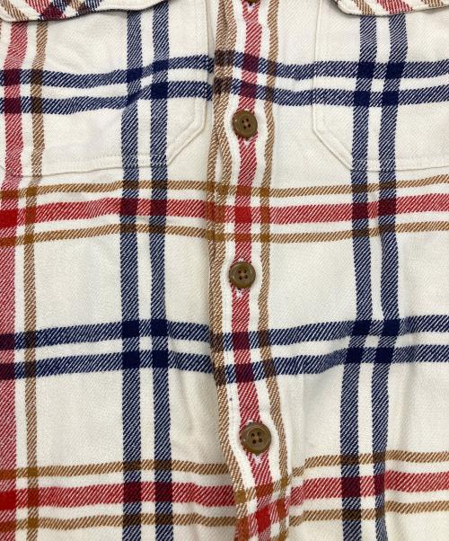 Patagonia（パタゴニア）Patagonia (パタゴニア) フィヨルドフランネルシャツ ベージュ サイズ:Sの古着・服飾アイテム