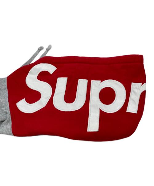 SUPREME（シュプリーム）Supreme (シュプリーム) CONTRAST HOODED SWEATSHIRT グレー サイズ:Mの古着・服飾アイテム