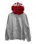 Supreme（シュプリーム）の古着「CONTRAST HOODED SWEATSHIRT」｜グレー