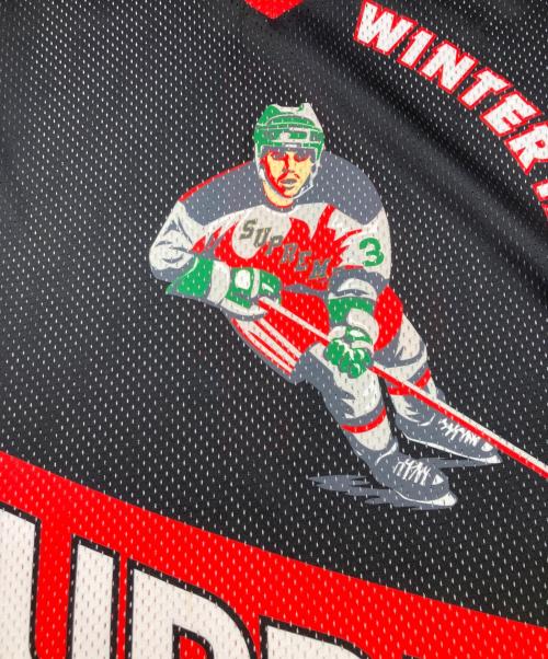 SUPREME（シュプリーム）Supreme (シュプリーム) 19AW CROSSOVER HOCKEY ブラック×レッド サイズ:Mの古着・服飾アイテム