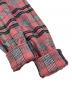 中古・古着 Supreme (シュプリーム) HOODED PLAID FLANNEL SHIRT ピンク×ブルー サイズ:S：8000円