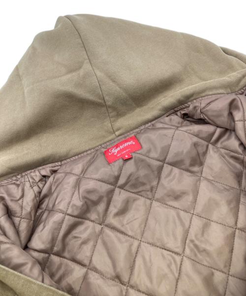 SUPREME（シュプリーム）Supreme (シュプリーム) 22FW FLEECE HOODED DENIM SHIRT ブラウン サイズ:Sの古着・服飾アイテム