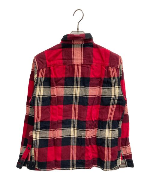 Patagonia（パタゴニア）Patagonia (パタゴニア) チェックネルシャツ レッド×ブラック サイズ:Sの古着・服飾アイテム