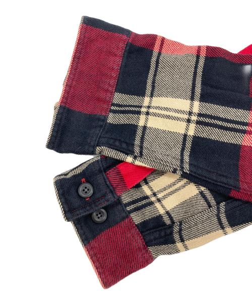 Patagonia（パタゴニア）Patagonia (パタゴニア) チェックネルシャツ レッド×ブラック サイズ:Sの古着・服飾アイテム