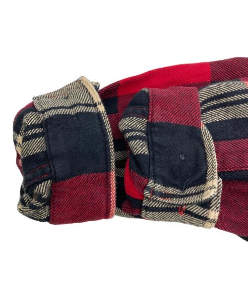 Patagonia（パタゴニア）Patagonia (パタゴニア) チェックネルシャツ レッド×ブラック サイズ:Sの古着・服飾アイテム