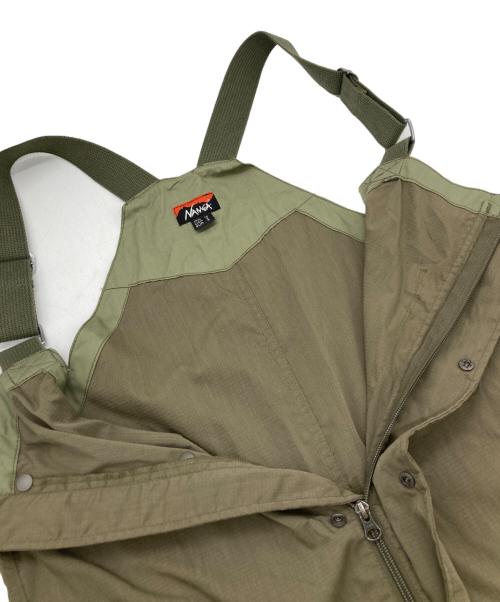 NANGA（ナンガ）NANGA (ナンガ) タキビ リップストップ フィールドオーバーオール カーキ サイズ:Mの古着・服飾アイテム