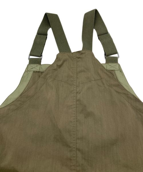 NANGA（ナンガ）NANGA (ナンガ) タキビ リップストップ フィールドオーバーオール カーキ サイズ:Mの古着・服飾アイテム