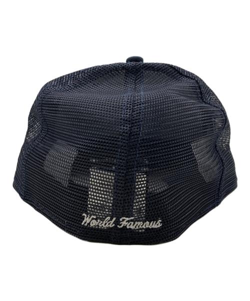 New Era（ニューエラ）New Era (ニューエラ) Supreme (シュプリーム) BOX LOGO MESH BACK ネイビーの古着・服飾アイテム