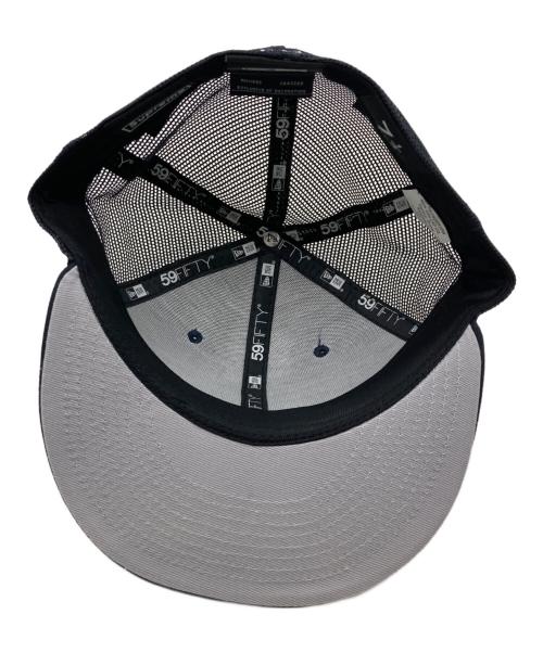 New Era（ニューエラ）New Era (ニューエラ) Supreme (シュプリーム) BOX LOGO MESH BACK ネイビーの古着・服飾アイテム