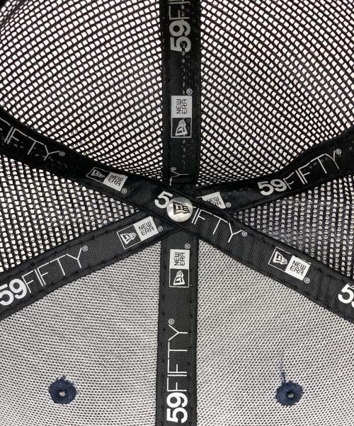 New Era（ニューエラ）New Era (ニューエラ) Supreme (シュプリーム) BOX LOGO MESH BACK ネイビーの古着・服飾アイテム