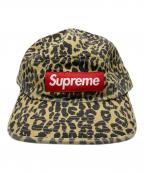 SUPREMEシュプリーム）の古着「FW23　WASHED CHINO TWILL CAMP CAP」｜ベージュ×ブラック