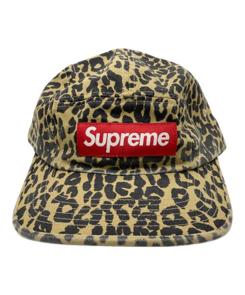 SUPREME（シュプリーム）Supreme (シュプリーム) FW23　WASHED CHINO TWILL CAMP CAP ベージュ×ブラック サイズ:FREEの古着・服飾アイテム