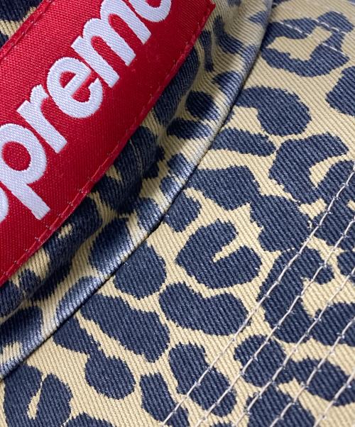 SUPREME（シュプリーム）Supreme (シュプリーム) FW23　WASHED CHINO TWILL CAMP CAP ベージュ×ブラック サイズ:FREEの古着・服飾アイテム