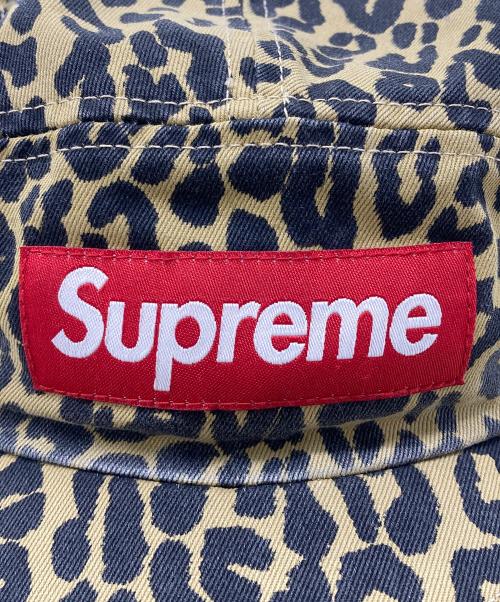 SUPREME（シュプリーム）Supreme (シュプリーム) FW23　WASHED CHINO TWILL CAMP CAP ベージュ×ブラック サイズ:FREEの古着・服飾アイテム