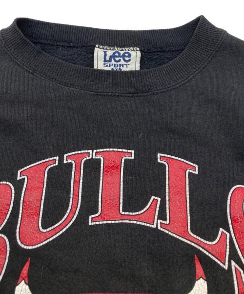 Lee SPORT（リースポーツ）Lee SPORT (リースポーツ) CHICAGO BULLS スウェット ブラック サイズ:XLの古着・服飾アイテム