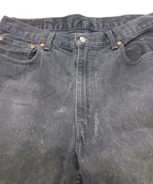 LEVI'S（リーバイス）LEVI'S (リーバイス) 550先染めブラックデニム ブラック サイズ:W38×L30の古着・服飾アイテム