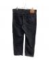 LEVI'S (リーバイス) 550先染めブラックデニム ブラック サイズ:W38×L30：7000円