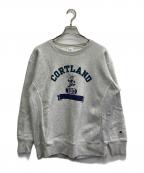 Champion REVERSE WEAVEチャンピオン リバース ウィーブ）の古着「カレッジロゴスウェット」｜グレー
