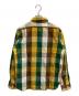 WAREHOUSE (ウエアハウス) タータンチェックシャツ イエロー×グリーン サイズ:L：6000円