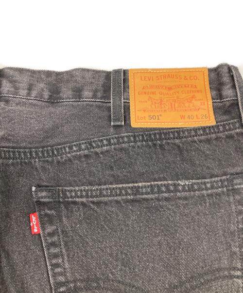 LEVI'S（リーバイス）LEVI'S (リーバイス) 24AW EDIFICE別注 30周年記念 501ブラックデニムパンツ ブラック サイズ:W40L26の古着・服飾アイテム