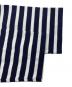 中古・古着 MAISON KITSUNE (メゾンキツネ) フォックスヘッド パッチ レギュラー マリン Tシャツ ホワイト×ネイビー サイズ:M：8000円