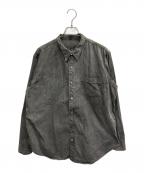 T.Tタイガ タカハシ）の古着「LOT.106 NARROW COLLAR SHIRT」｜SUMI DYED BLACK