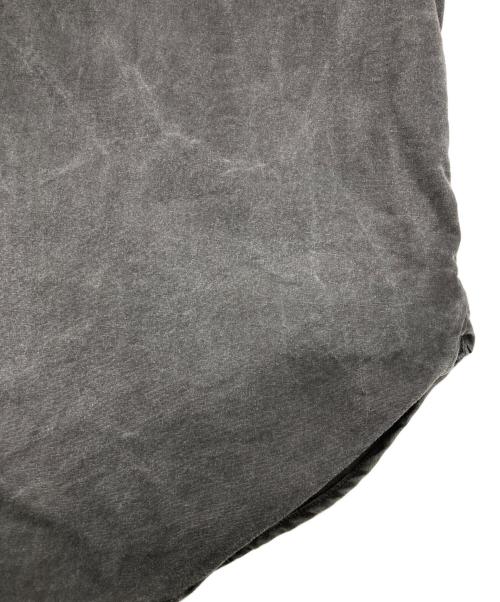 T.T（タイガ タカハシ）T.T (タイガ タカハシ) LOT.106 NARROW COLLAR SHIRT SUMI DYED BLACK サイズ:16の古着・服飾アイテム