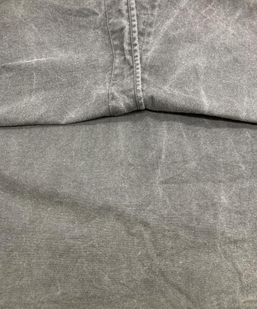 T.T（タイガ タカハシ）T.T (タイガ タカハシ) LOT.106 NARROW COLLAR SHIRT SUMI DYED BLACK サイズ:16の古着・服飾アイテム