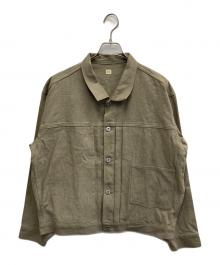 T.T（タイガ タカハシ）の古着「Lot.309 Buckle-Backed Jacket」｜ベージュ